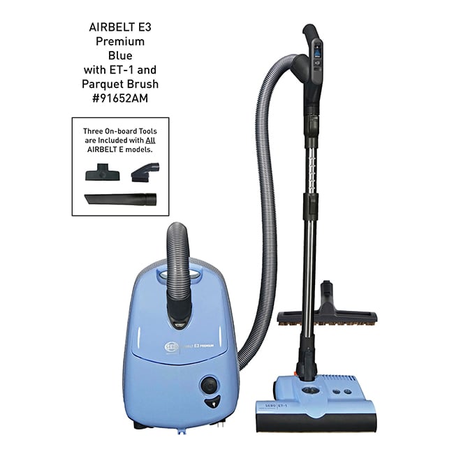 SEBO AIRBELT E3 Premium Pastel Blue