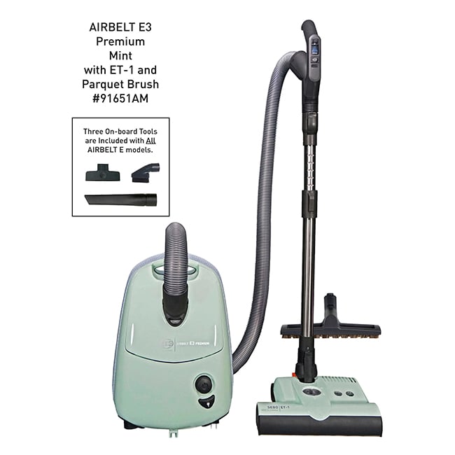 SEBO AIRBELT E3 Premium Pastel Mint