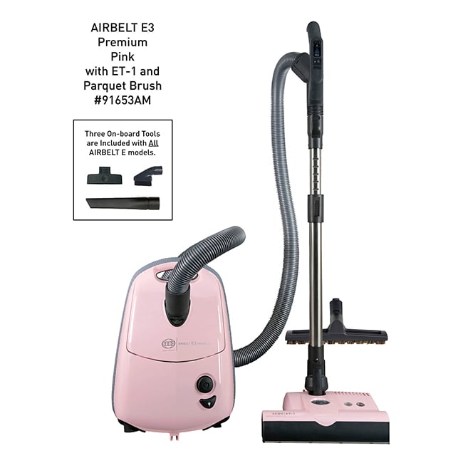 SEBO AIRBELT E3 Premium Pastel Pink