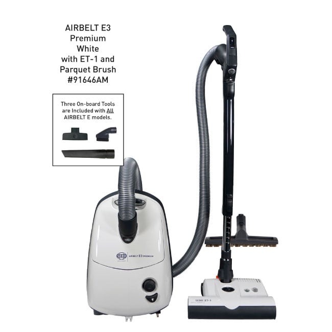 SEBO AIRBELT E3 Premium White