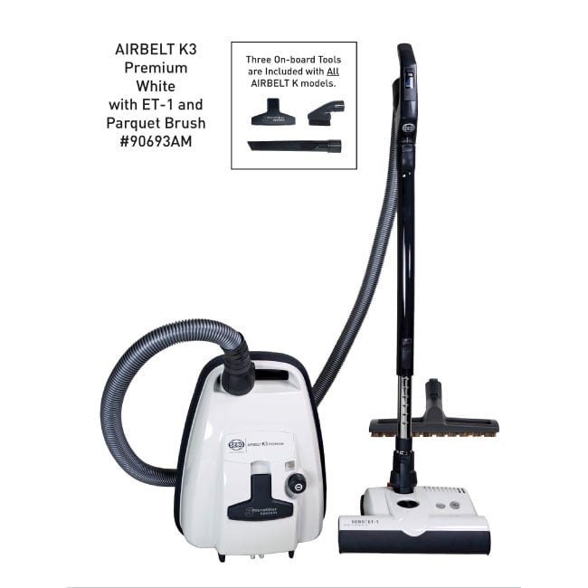 SEBO AIRBELT K3 Premium White