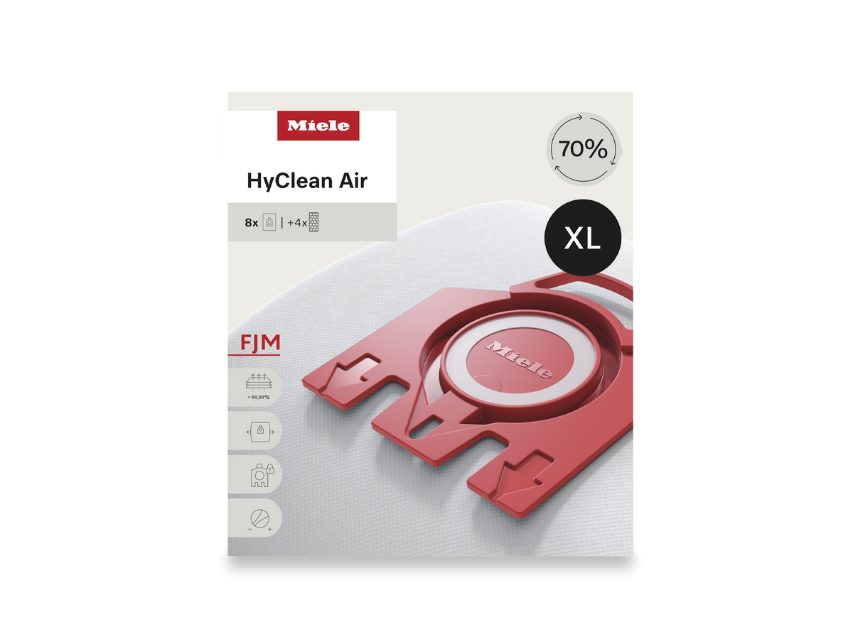 Miele FJM XL HyClean Air vacuum bags