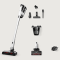 Miele Triflex HX3 Brilliant White cordless vacuum and accessories
