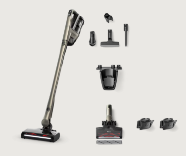 Miele Triflex HX3 Plus Titanium PF cordless vacuum and accessories