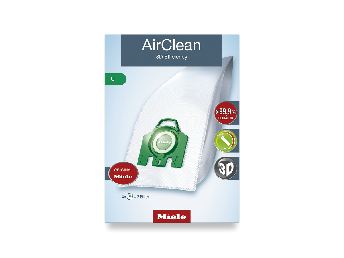 Miele U AirClean 3D vacuum bags