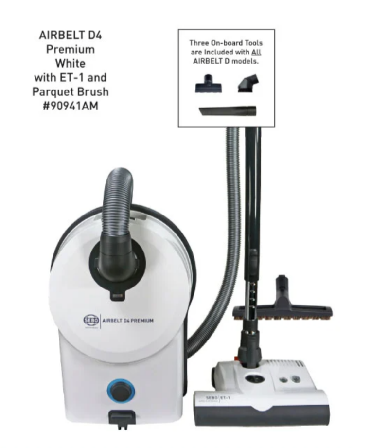 SEBO AIRBELT D4 Premium canister vacuum