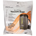 Titan T750 6-quart backpack vacuum bags 10-pack